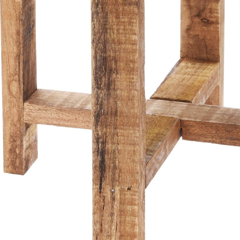 Plant Stand Metal Black 50 cm