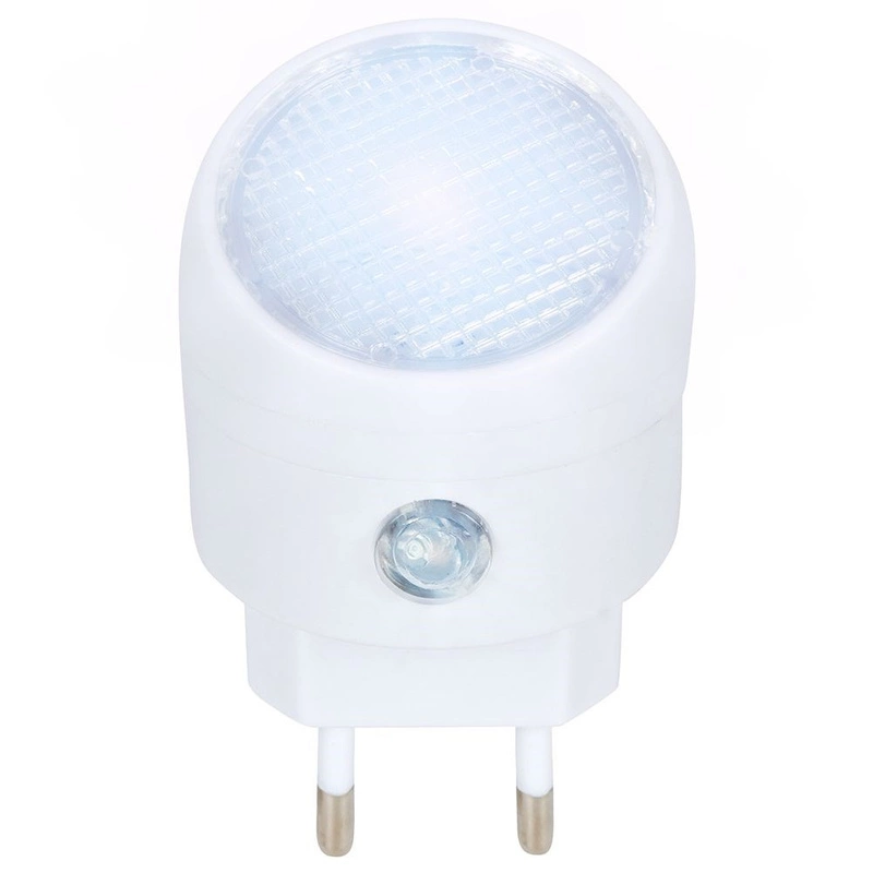 Lampka nocna LED do kontaktu z czujnikiem zmierzchu biała