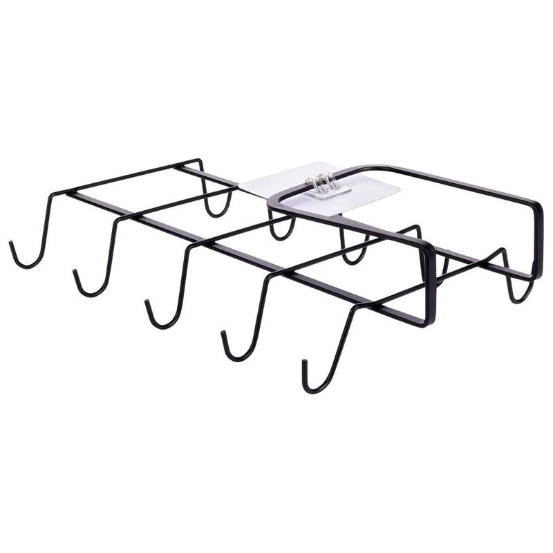 Cup Holder Metal Black