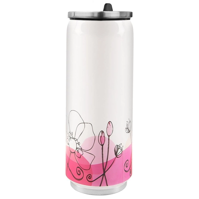 ORION Thermal mug flask CAN POPPIES 0,5L