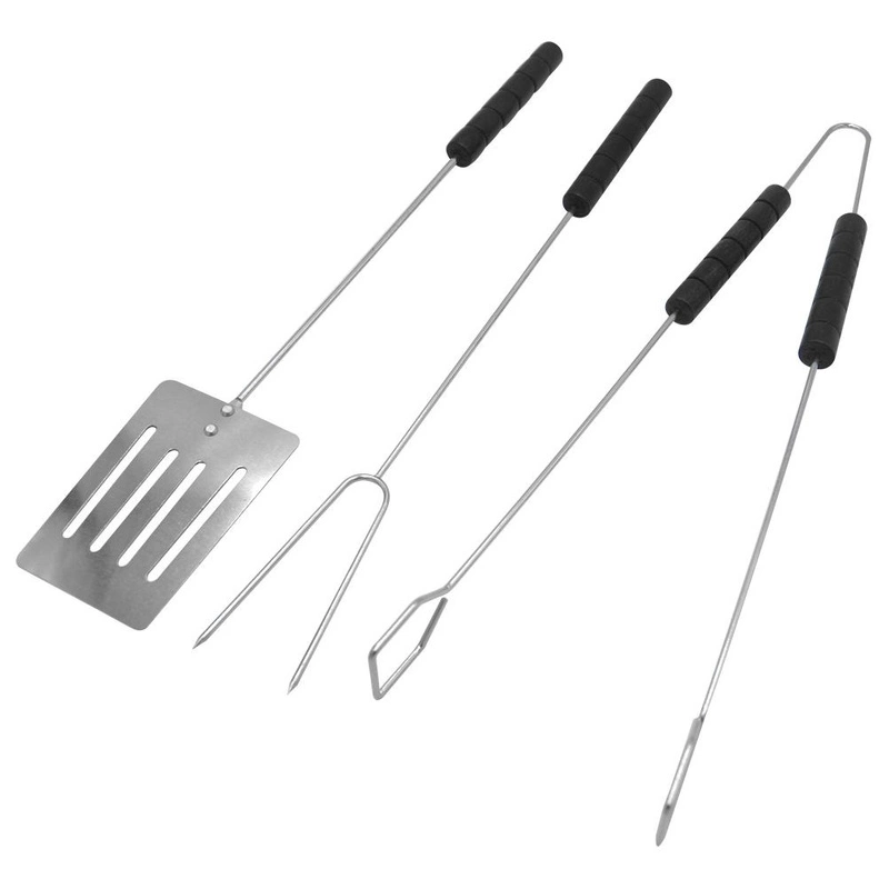 ORION Accesorries for grill set for grill 3 elements tongs spatula fork