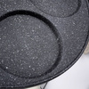 Egg Pan Granite Non-Stick BLACK&WOOD 26 cm