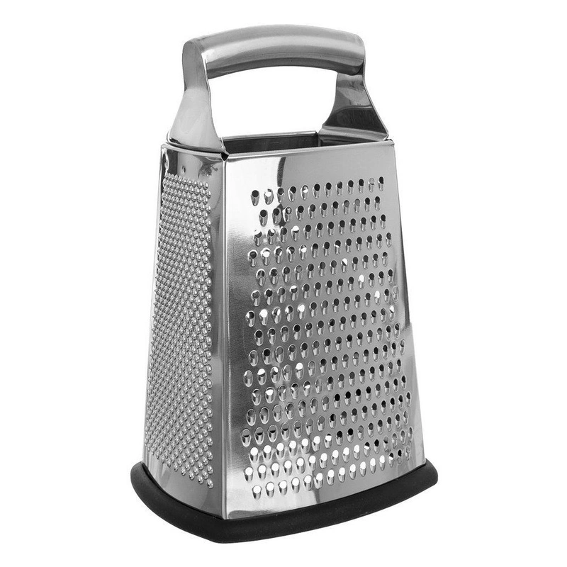 ORION Grater 4-sided steel for vegetables fruit cheese