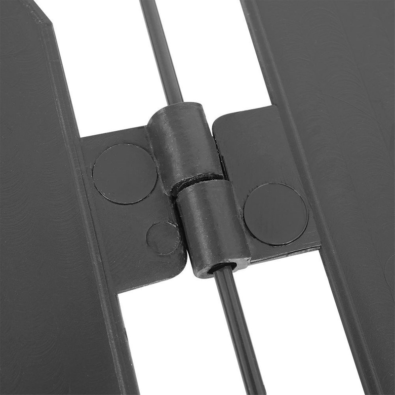 Garden Fence Graphite 30x30 cm 10 pcs