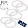 Jars Seals Silicone IRMA 11 cm 6 pcs