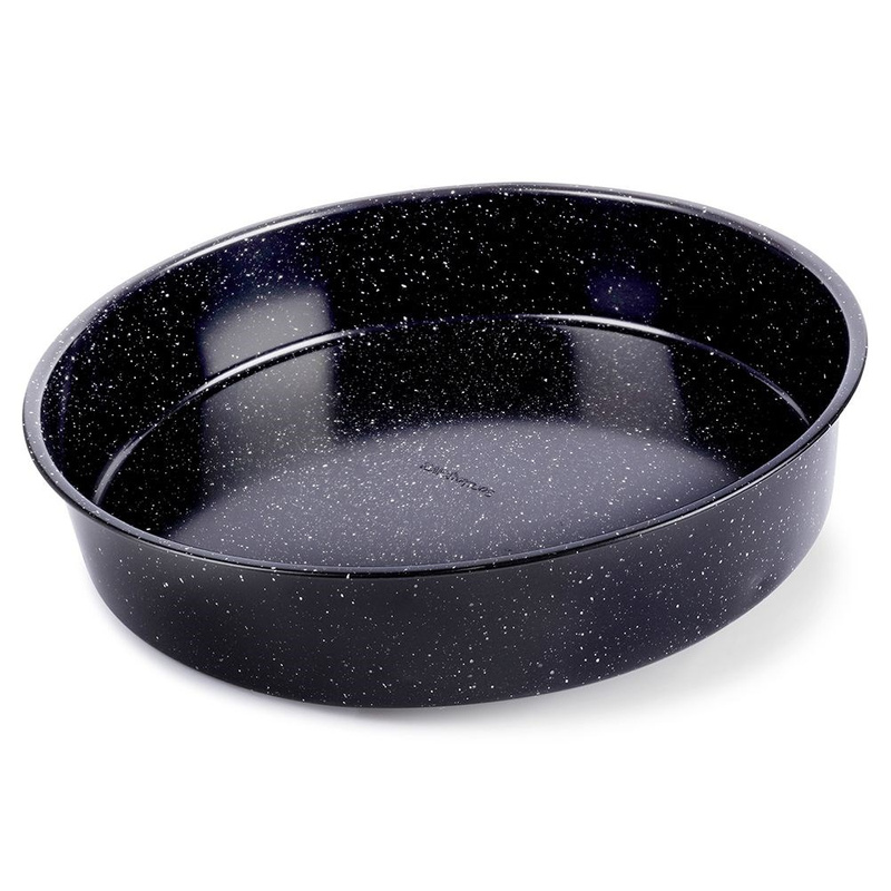 Baking Tin Granite Round NATURE 36.5 cm