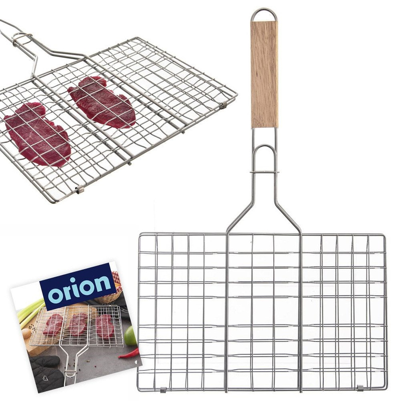 Grillrost Grillgitter Rost aus Metall 35x55 cm