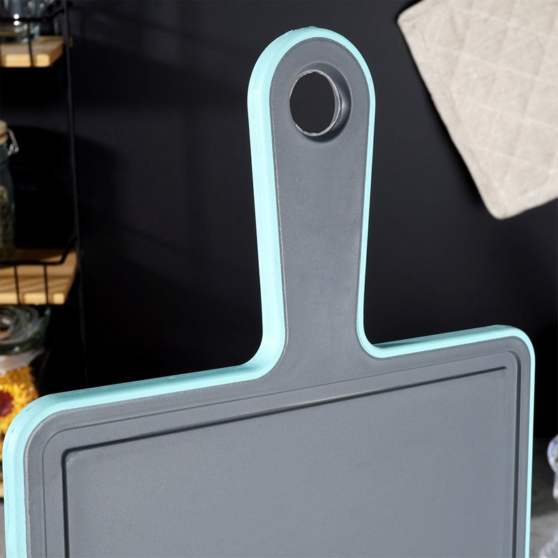 Chopping Board Plastic Gray 36.5x19 cm
