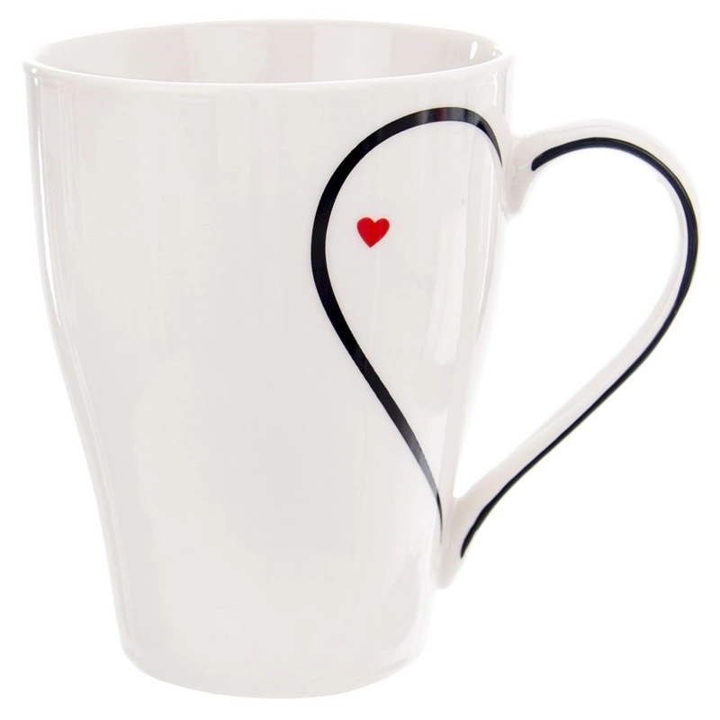 ORION Porcelain mug with handle 0,38L for coffee tea